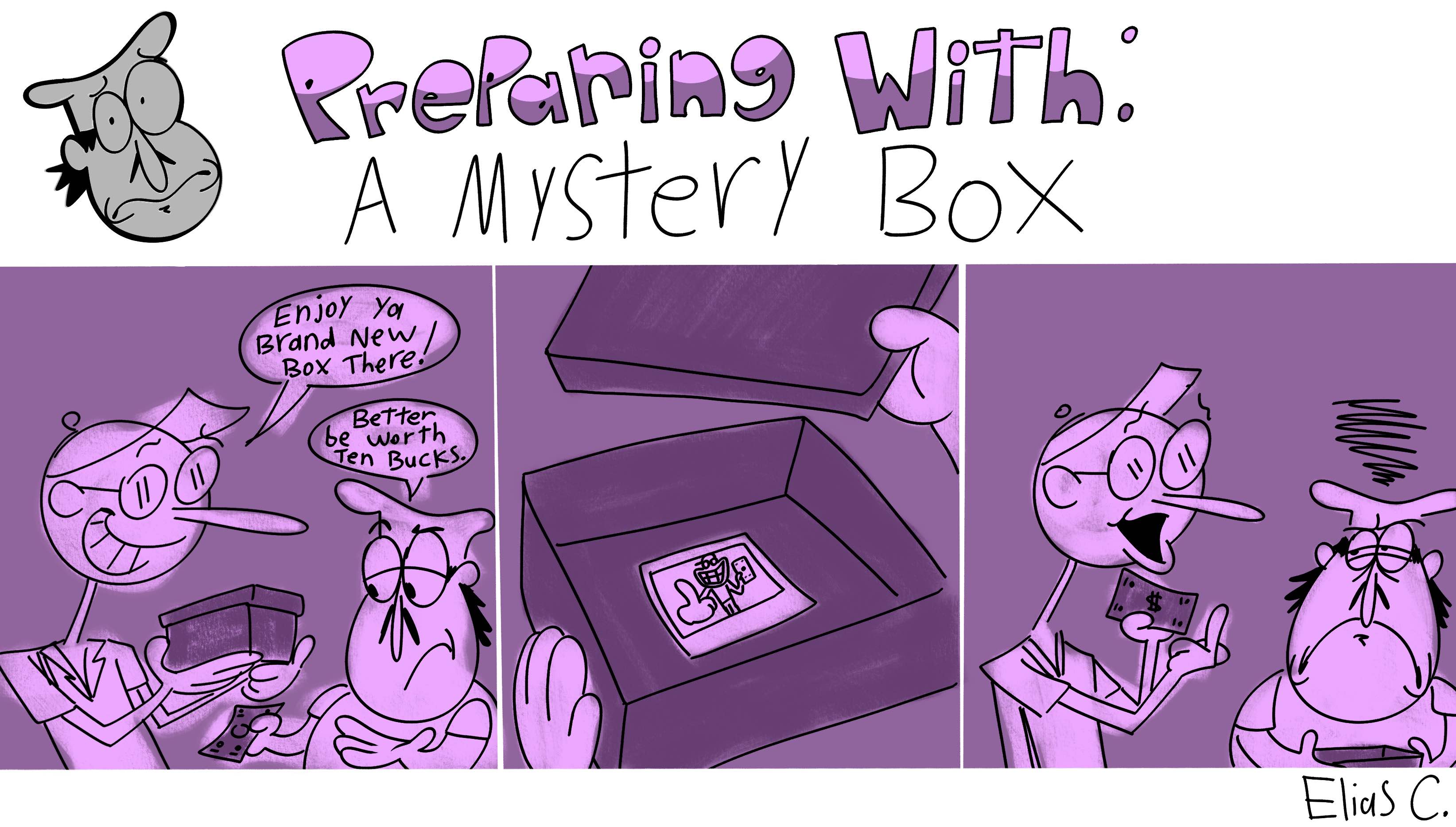 Preparing With: a mystery box